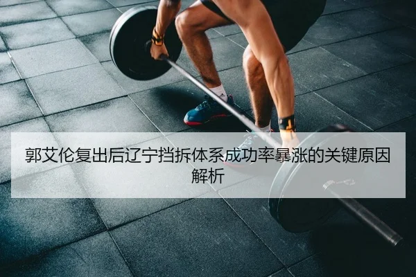 郭艾伦复出后辽宁挡拆体系成功率暴涨的关键原因解析